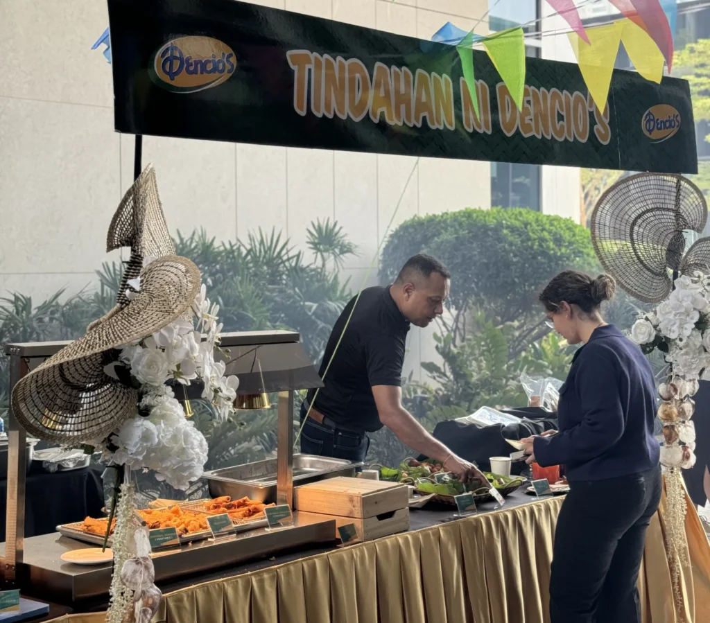 Dencio’s UAE catering team preparing authentic Filipino dishes for events and celebrations.